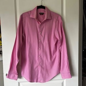 Van Heusen Men’s Pink Button Down Shirt